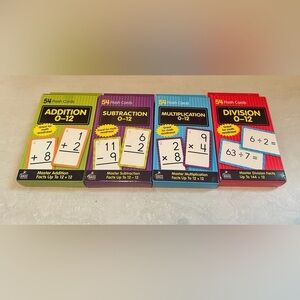 Carson Dellosa Flash Cards Set